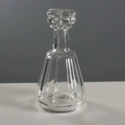 Bouteille en cristal Baccarat vintage France XX Century