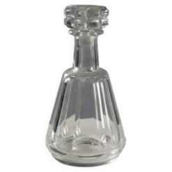 Bouteille en cristal Baccarat vintage France XX Century