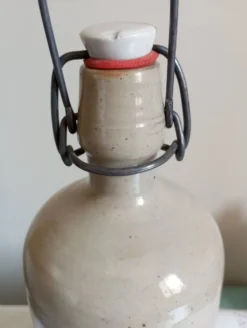 Bouteille en grès