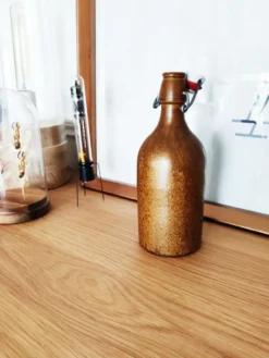 Bouteille en grès
