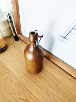 Bouteille en grès