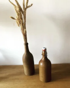 Bouteille en grès
