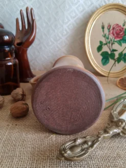 Bouteille en grès avec son bouchon en liège - vintage