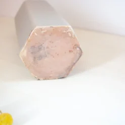 Bouteille en grès d'Alsace hexagonale gris