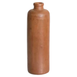 Bouteille en grès marron vintage