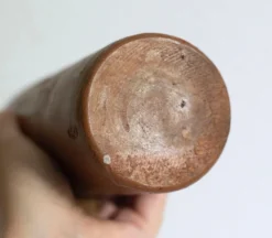 Bouteille en grès marron vintage