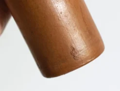 Bouteille en grès marron vintage