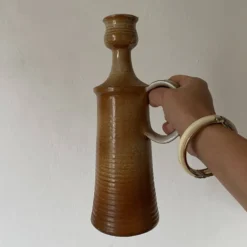 Bouteille en grès ,vase vintage