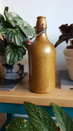 Bouteille en grès vernissé 0,5L