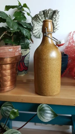 Bouteille en grès vernissé 0,5L