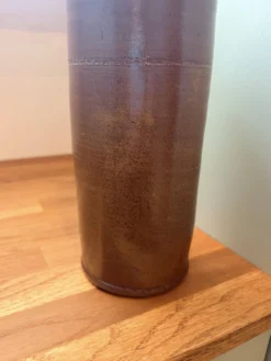 Bouteille en grès vernissé vintage 2106221
