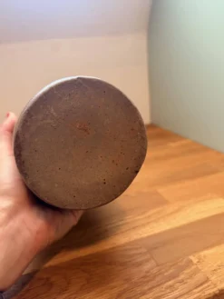 Bouteille en grès vernissé vintage 2106221