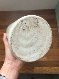 Bouteille en grès vernissé vintage 2106246