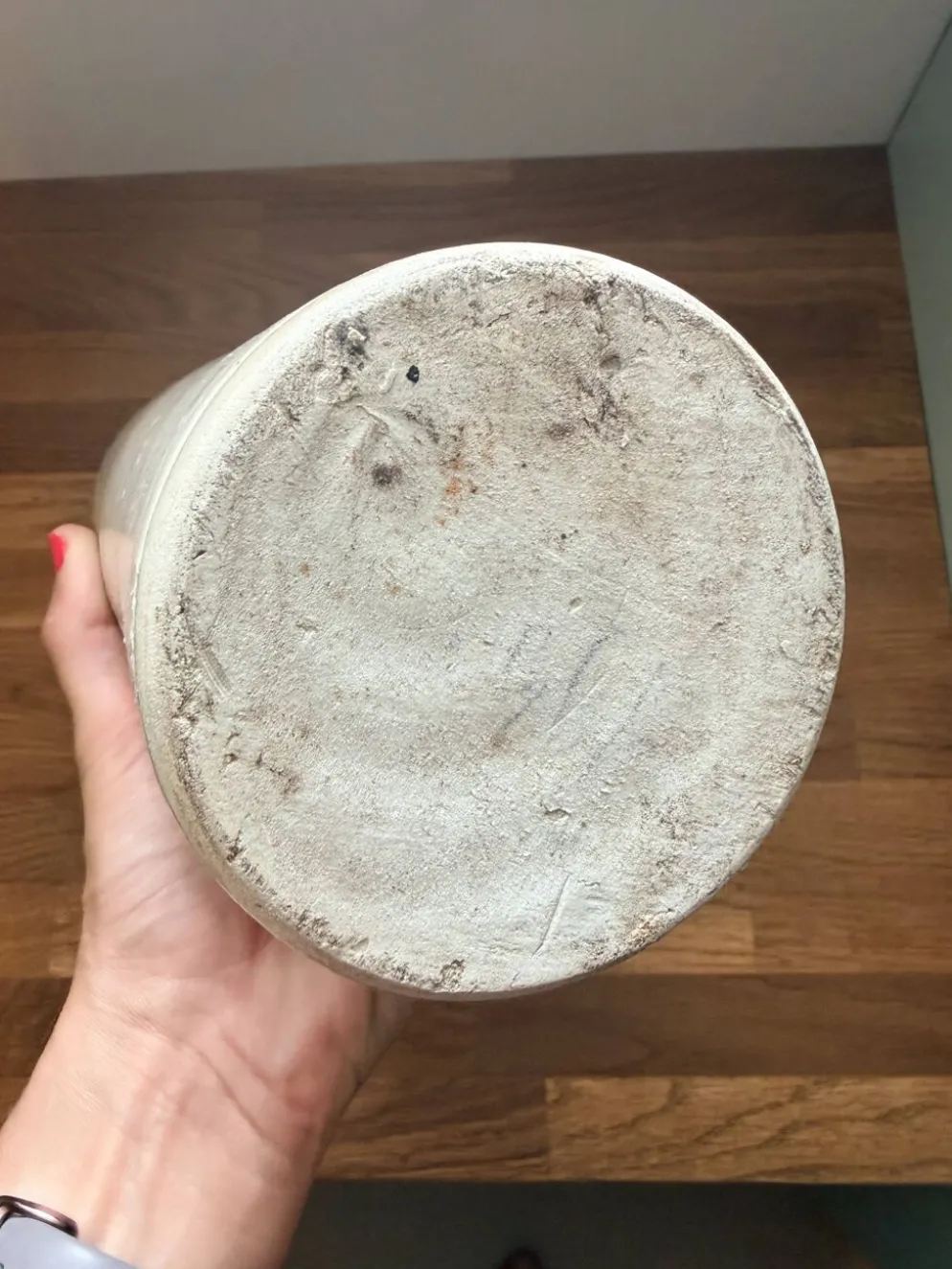 Bouteille en grès vernissé vintage 2106246