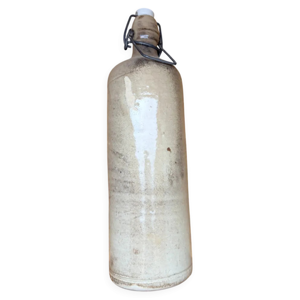 Bouteille en grès vernissé vintage 2106246