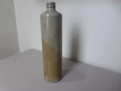 Bouteille en grès vernissé vintage 231134