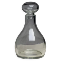 Bouteille en verre de Murano, soufflée à la main, Design Elegant, Italie, 1977