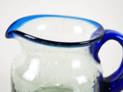 Bouteille en verre pour lait, design italien, années 1970, fabriquée en Italie