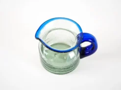 Bouteille en verre pour lait, design italien, années 1970, fabriquée en Italie