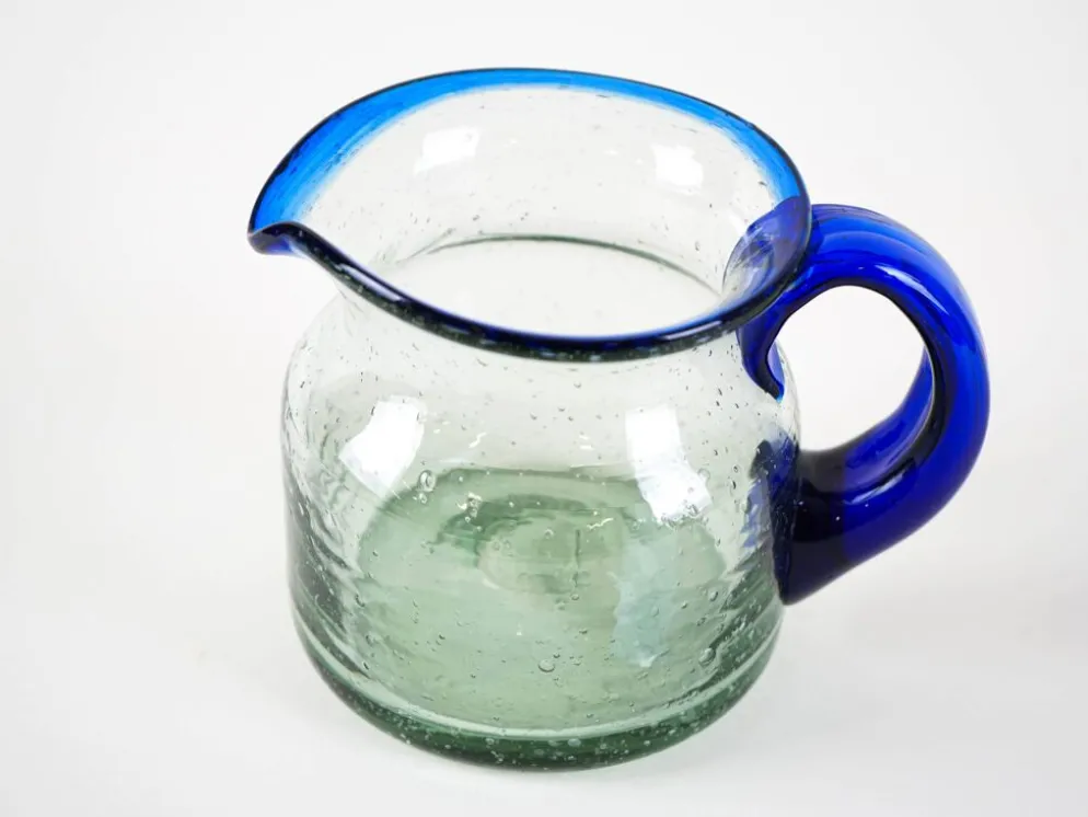 Bouteille en verre pour lait, design italien, années 1970, fabriquée en Italie