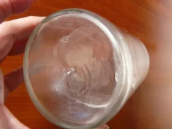 Bouteille en verre soufflé