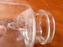 Bouteille en verre soufflé