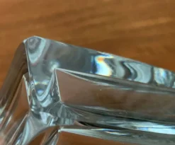 Bouteille en verre suédoise vintage d'Orrefors