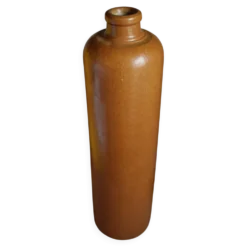 Bouteille haute à liqueur grès vintage