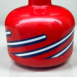 Bouteille Lacryma Christi rouge Beccaro Italie années 70 Pop Art Space Age