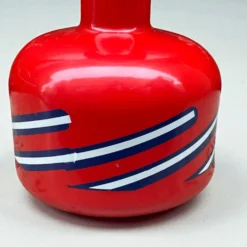 Bouteille Lacryma Christi rouge Beccaro Italie années 70 Pop Art Space Age
