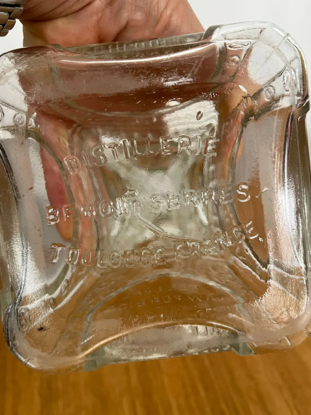 Bouteille liqueur vintage « Tour Eiffel »