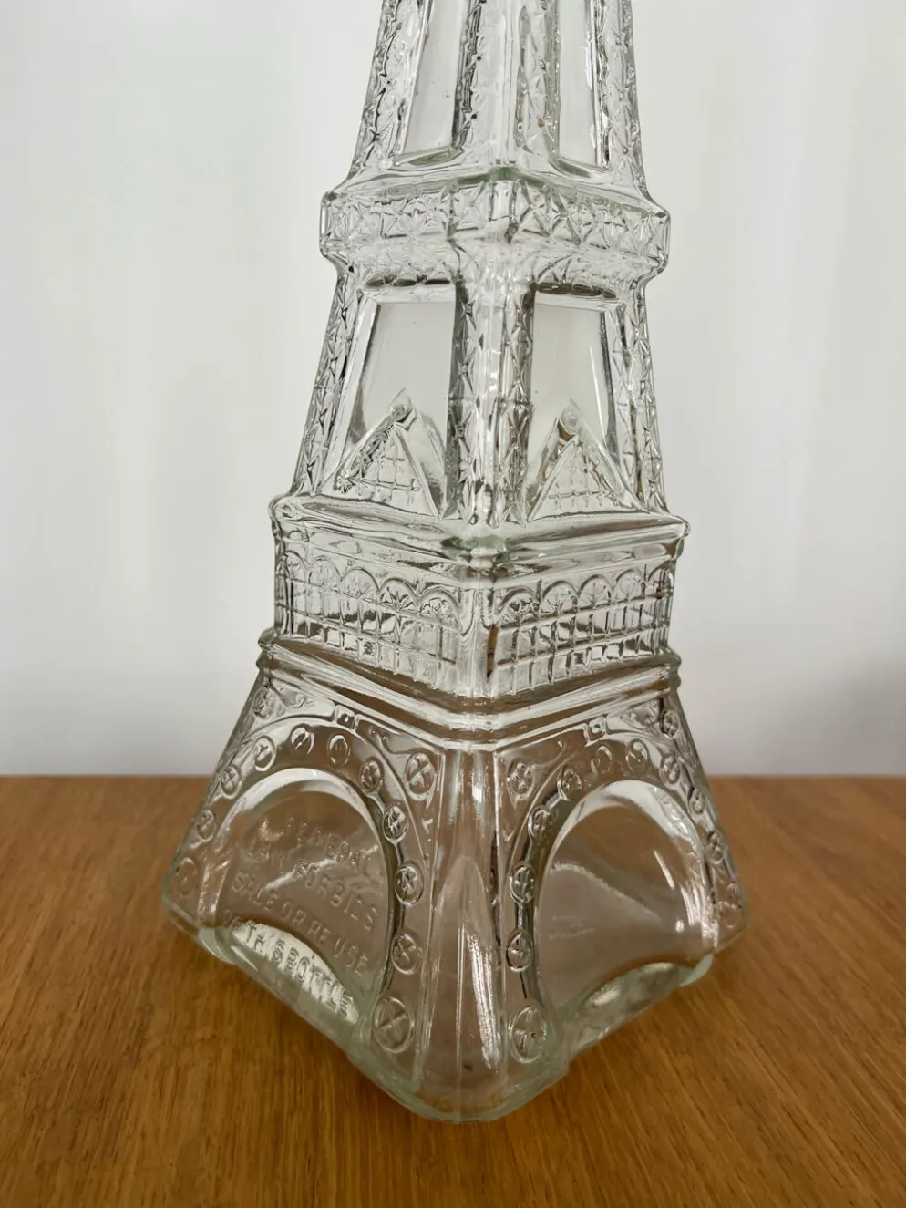 Bouteille liqueur vintage « Tour Eiffel »