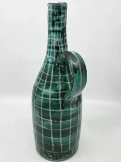 Bouteille Robert Picault en céramique Francaise Vallauris Côte-d'Azur 1950