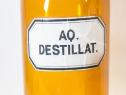 Bouteilles d'apothicaire vintage | ensemble de 3 | Bouteilles XL | millésime des années 30
