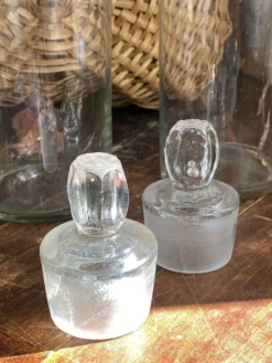 Bouteilles en verre soufflé