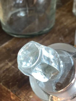 Bouteilles en verre soufflé