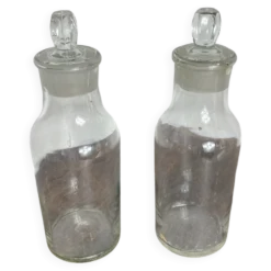 Bouteilles en verre soufflé