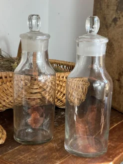 Bouteilles en verre soufflé