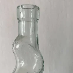 Bouteilles italiennes Empoli torsadées vintage