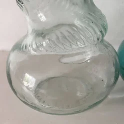 Bouteilles italiennes Empoli torsadées vintage