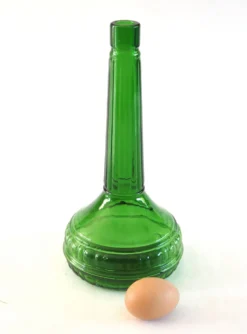 Bouteille soliflore vert