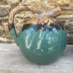 Bouteilles pomme en céramique Alpho années 60-70