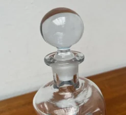 Bouteilles Vintage Danoises Kluk Kluk en Verre de Holmegaard, années 1970, Ensemble de 2