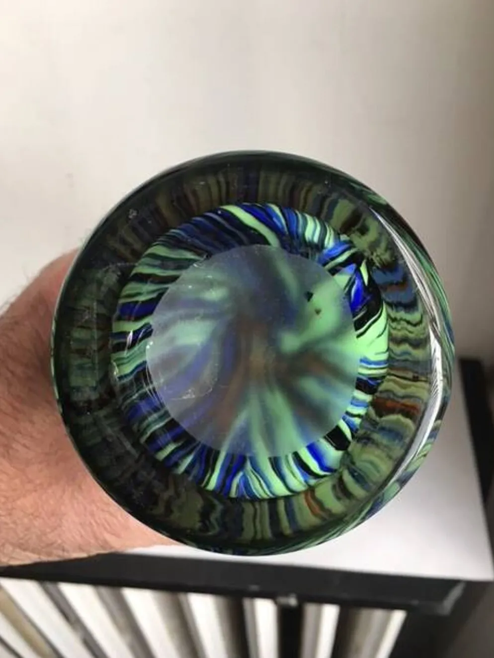 Bouteille vase Murano Missoni