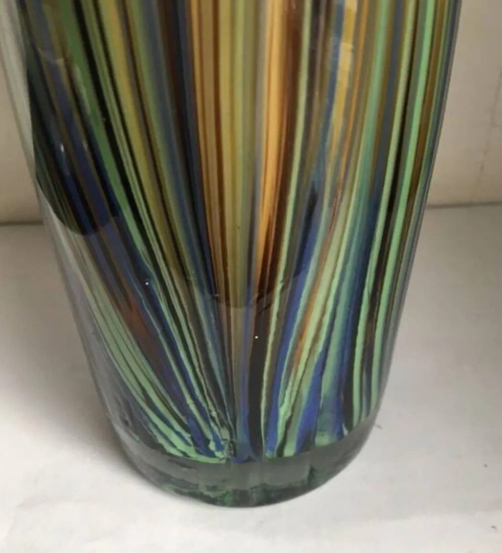 Bouteille vase Murano Missoni