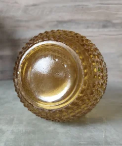Bouteille verre ampoli pointes de diamant