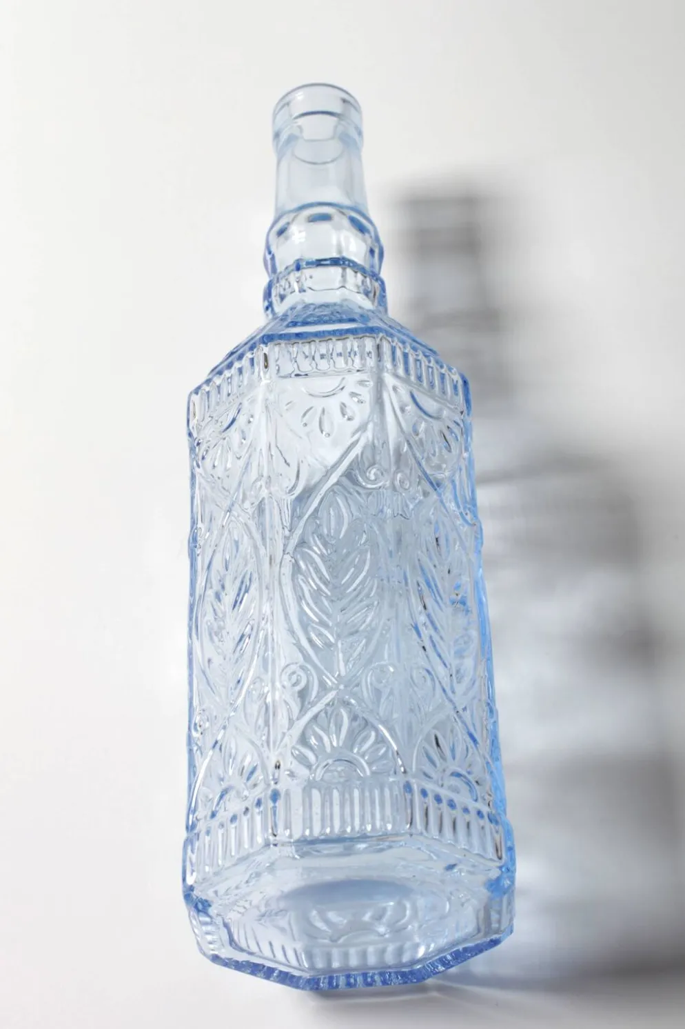 Bouteille vintage bleu clair / Bouteille Fiesole 720ml pour maison de campagne / Bormioli