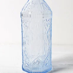 Bouteille vintage bleu clair / Bouteille Fiesole 720ml pour maison de campagne / Bormioli