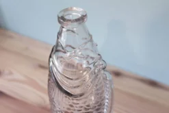 Bouteille vintage forme poisson