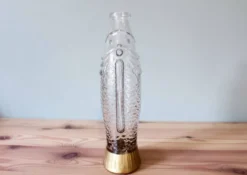 Bouteille vintage forme poisson